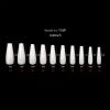Long Stick On Nails with Rhinestones - Coffin Nails for Women - Easy to Apply and Durable