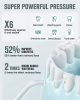 Water Dental Flosser Cordless with Magnetic Charging for Teeth Cleaning, Nursal 7 Clean Settings Portable Rechargeable Oral Irrigator, IPX8 Waterproof