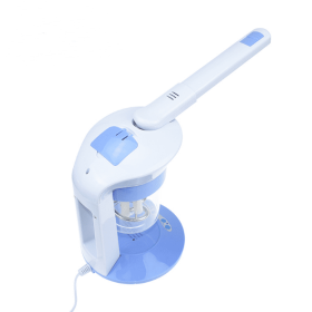 Water replenishing and moisturizing hot face steamer (Option: Blue-US)