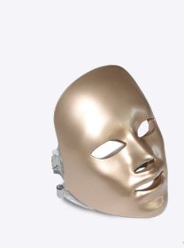 Led Facial beauty instrument (Option: EU-Golden)